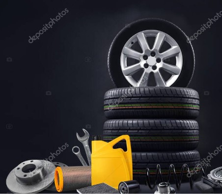 Ricambi auto pronti per la spedizione